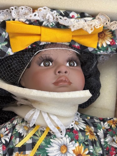Shandel porcelain doll - porcelain,